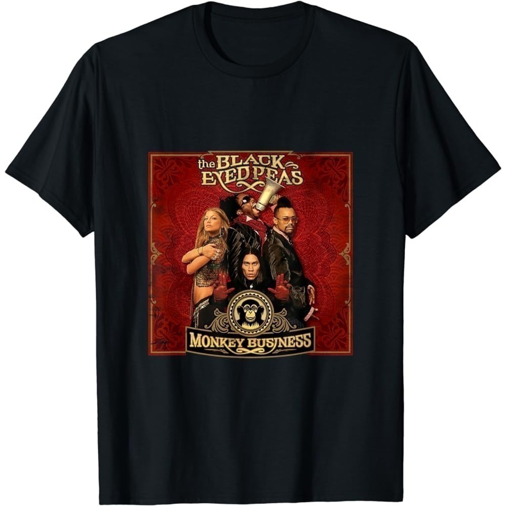 Black Eyed Peas Monkey Business Album Pop Unisex T-Shirt - Picture 1 of 4